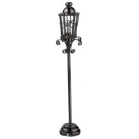 (image for) Victorian Black Nickel Post Lamp