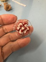 (image for) Glass Platter of Heart Cookies