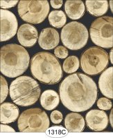 (image for) Log Cross Section - Black
