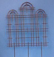 (image for) Mini Triple Trellis - Antiqued