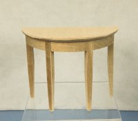 (image for) Semi-Circular Table/Unfinished