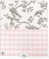 (image for) Bird Toile Pink