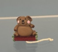 (image for) Brown Bear Pull Toy