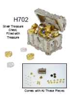 (image for) Silver Treasure Chest, Filled with Treasure