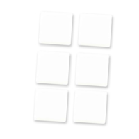 (image for) White Porcelain Tiles (6pc)