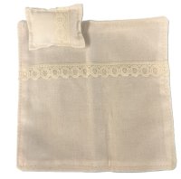 (image for) White Blanket and Pillow set