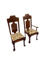 (image for) Vintage Arm Chair and Side Chair Set