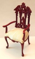 (image for) Ornate Carved Back Chair