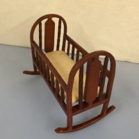 (image for) Vintage Mahogany Cradle