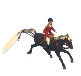(image for) Horse and Rider Figurine