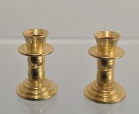 (image for) Pair of Brass Candlesticks