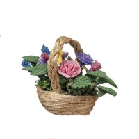 (image for) Pastel Carnations in Basket