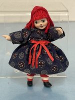 (image for) 3" Porcelain Rag Doll