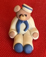 (image for) Polymer Clay Sailor Bear