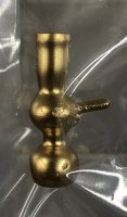 (image for) Water pipe in gold