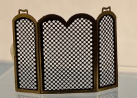 (image for) 1/24th Brass Fireplace Screen