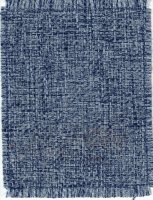 (image for) Handwoven rug in blue