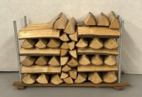 (image for) Stacked Firewood in a Holder