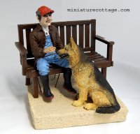 (image for) Man and Dog Scene