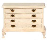 (image for) Unfinished Four Drawer Chest