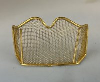 (image for) Brass Finish Fire Screen