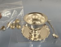 Silver Plated Punch Bowl Set