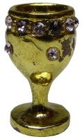 (image for) Gold Chalice with Fuchsia/Amethyst Band