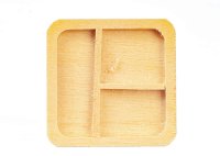 (image for) Wooden Partitioned Tray, Oak