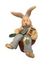 (image for) Bunny Sitting on a Flowerpot