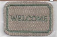 (image for) Welcome mat