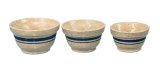 Set Of 3 Snoneware Bowls (image for) Set Of 3 Snoneware Bowls