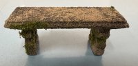 (image for) Aged and Mossy Garden Bench