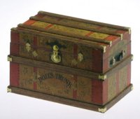 (image for) Lithograph Wooden Trunk Kit, Dolls Trunk