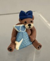 (image for) Polymer Clay Teddy Bear