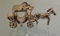 (image for) Metal Horse and Carriage