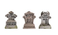 (image for) Mini Tombstones - Assortment of 3