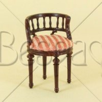 (image for) Edwardian Vanity Chair- Mahogany