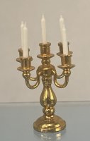 (image for) Brass Candelabra with 5 Candles