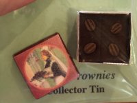 (image for) Pecan Brownies in a Collector's Tin