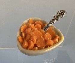 Cooked Carrots in bowl