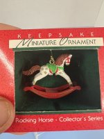 (image for) Miniature Rocking Horse Ornament