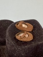 (image for) Tiny Brown Leather Shoes