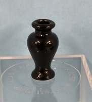 (image for) Black Glazed Ginger Jar