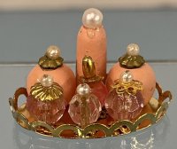 (image for) Peach Colored Perfume Tray