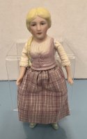 Antique German Doll by Judy Liddington