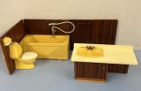 3-Piece Bathroom in Gold