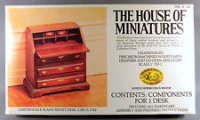 (image for) The House Of Miniatures Chippendale Slant Front Desk