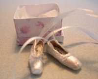 Teens White Ballet Shoes