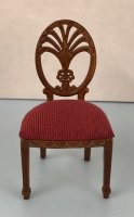 Side Chair with Carved Back