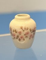 (image for) Pink and Green Jar with White Background